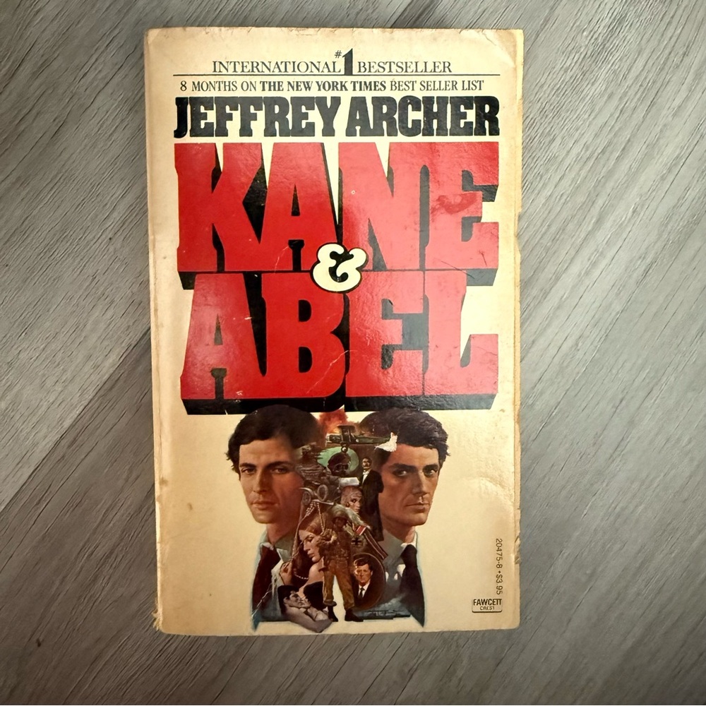 ❤️ Kane & Abel by Jeffrey Archer Paperback